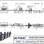 Automatic 50ML-1L Lubricating Oil Filling Line Outomatiese 50ML-1L smeerolie-vullyn