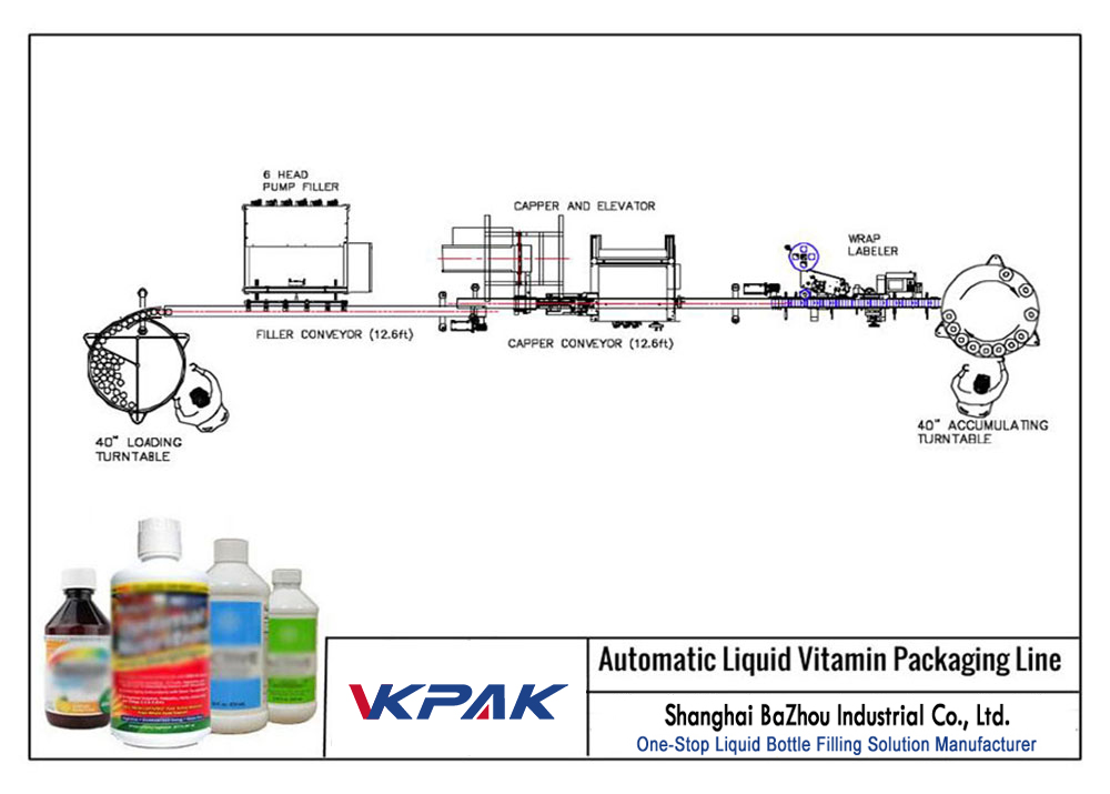 Outomatiese vloeibare vitamienvullyn